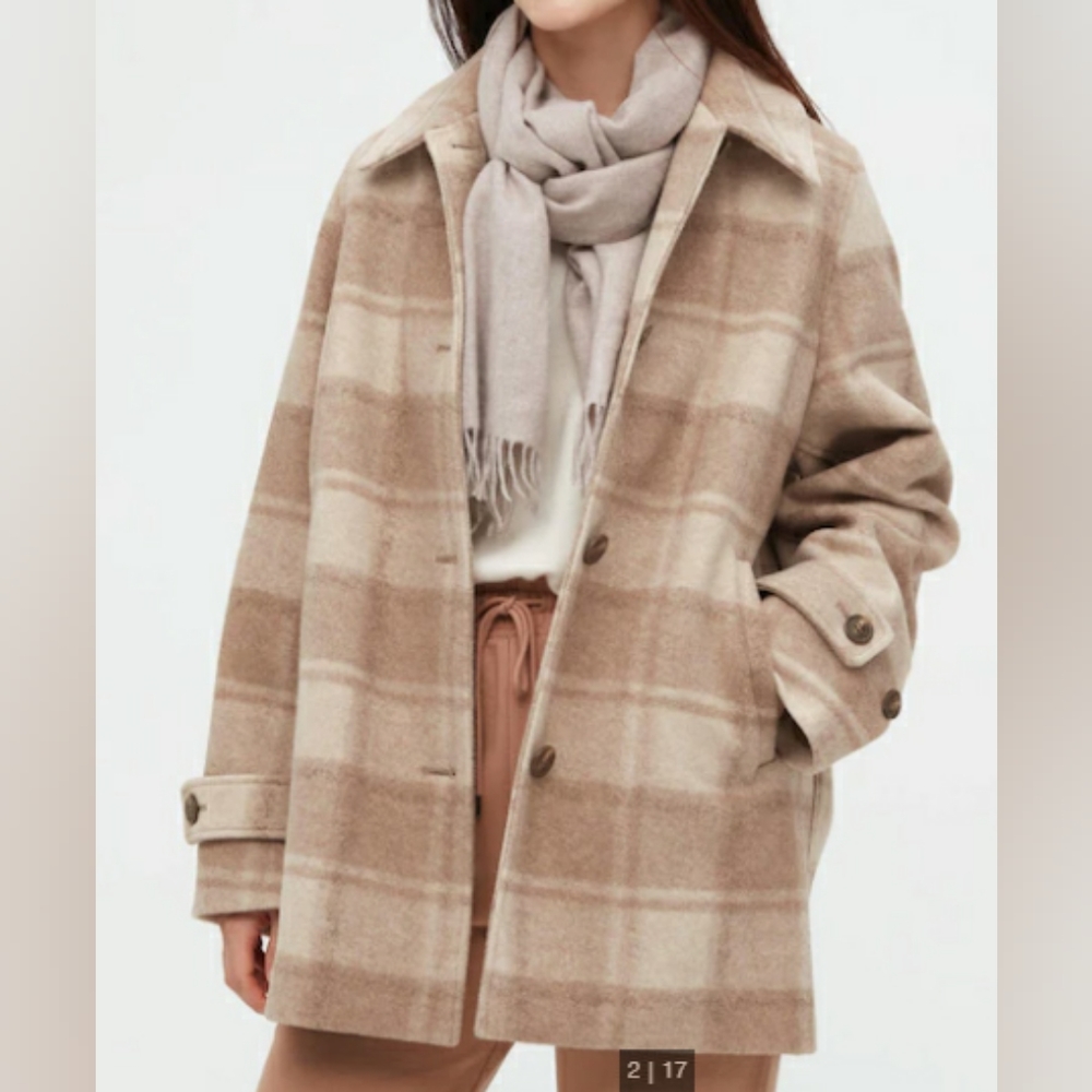 Uniqlo Bushed Coat New with tags Small